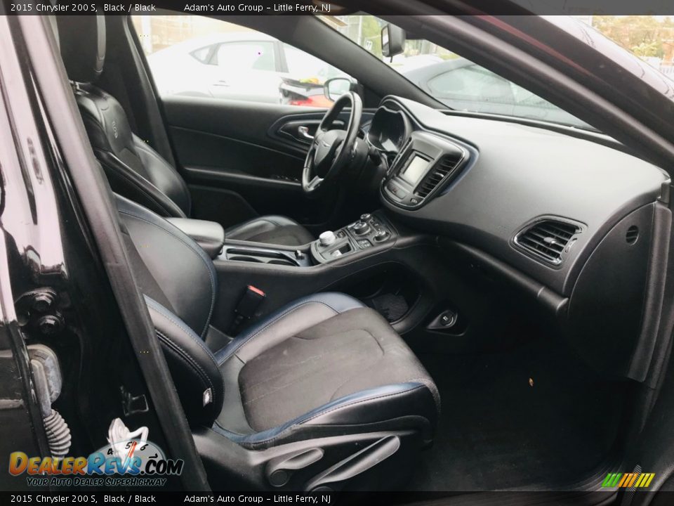 2015 Chrysler 200 S Black / Black Photo #16