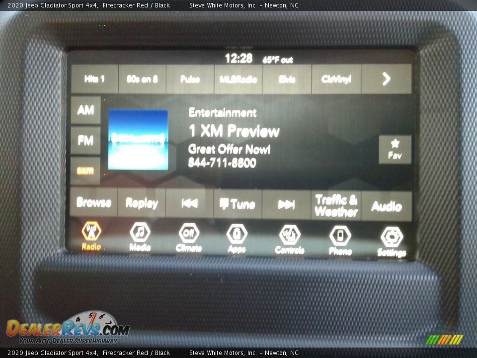 2020 Jeep Gladiator Sport 4x4 Firecracker Red / Black Photo #21