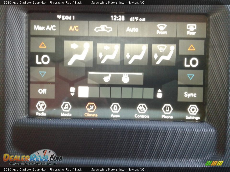 2020 Jeep Gladiator Sport 4x4 Firecracker Red / Black Photo #23