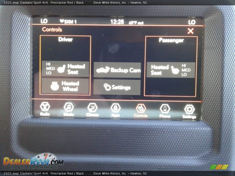 2020 Jeep Gladiator Sport 4x4 Firecracker Red / Black Photo #24