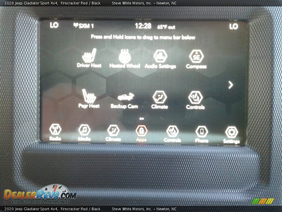 2020 Jeep Gladiator Sport 4x4 Firecracker Red / Black Photo #25