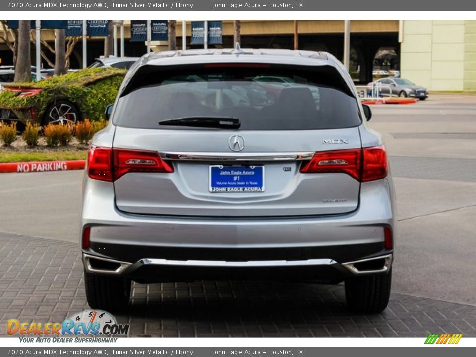 2020 Acura MDX Technology AWD Lunar Silver Metallic / Ebony Photo #7