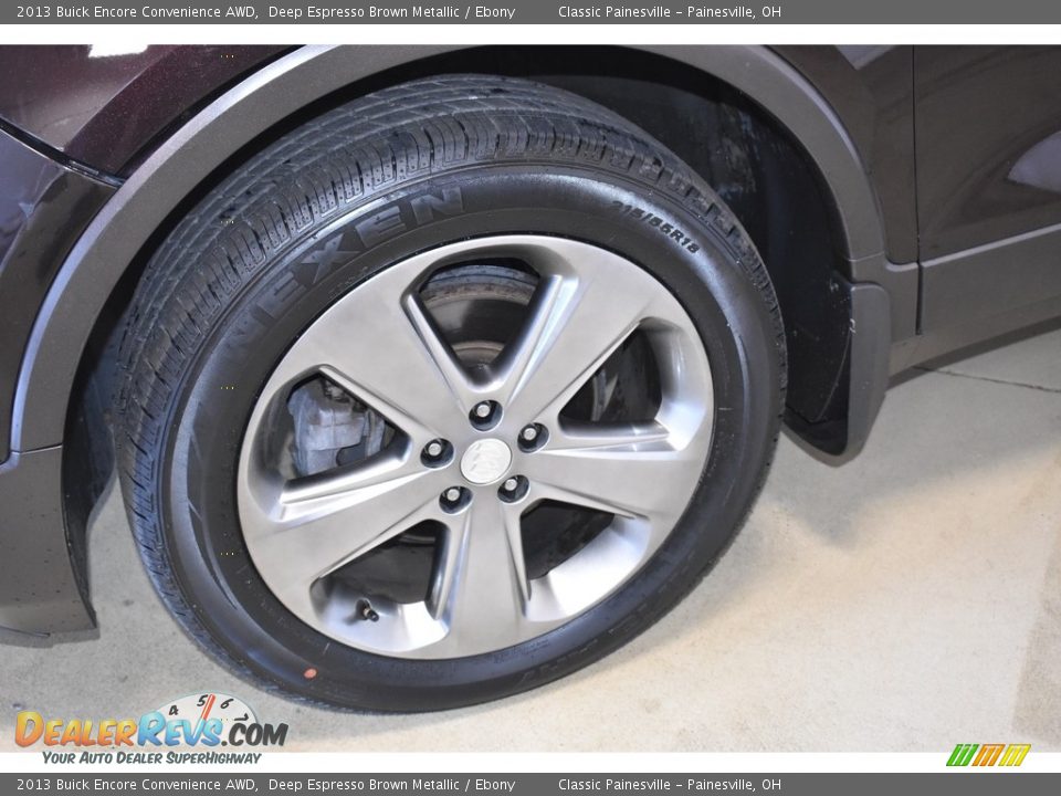2013 Buick Encore Convenience AWD Deep Espresso Brown Metallic / Ebony Photo #5