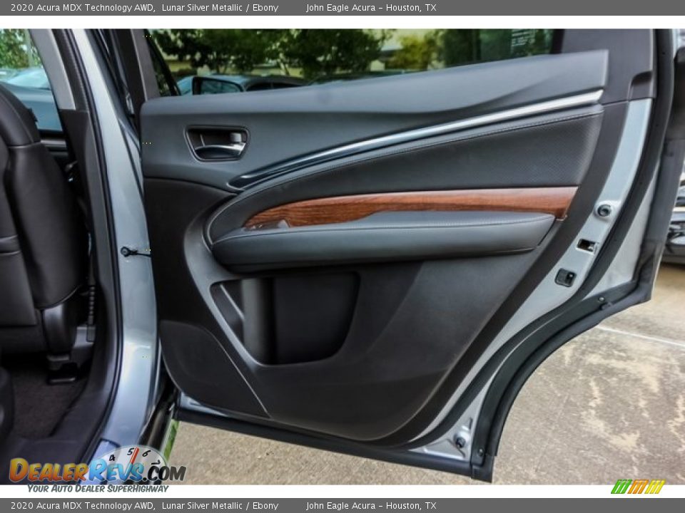 2020 Acura MDX Technology AWD Lunar Silver Metallic / Ebony Photo #22