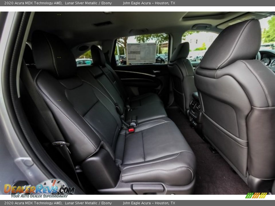 2020 Acura MDX Technology AWD Lunar Silver Metallic / Ebony Photo #23