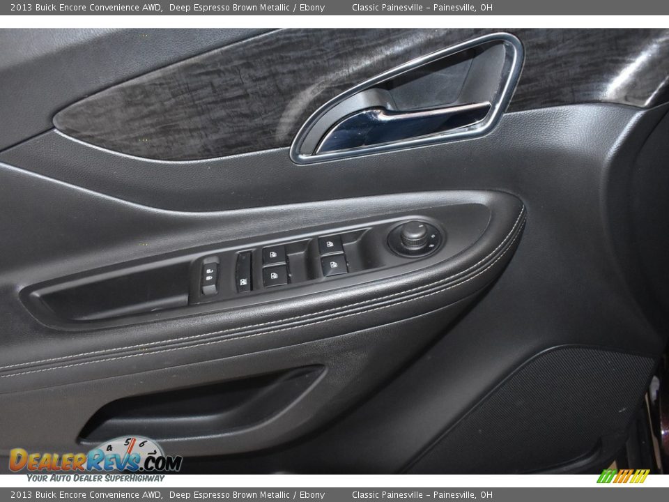 2013 Buick Encore Convenience AWD Deep Espresso Brown Metallic / Ebony Photo #10