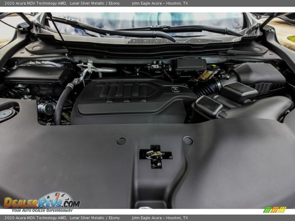 2020 Acura MDX Technology AWD Lunar Silver Metallic / Ebony Photo #26