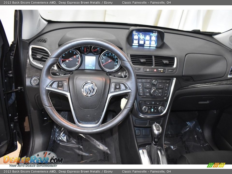 2013 Buick Encore Convenience AWD Deep Espresso Brown Metallic / Ebony Photo #12