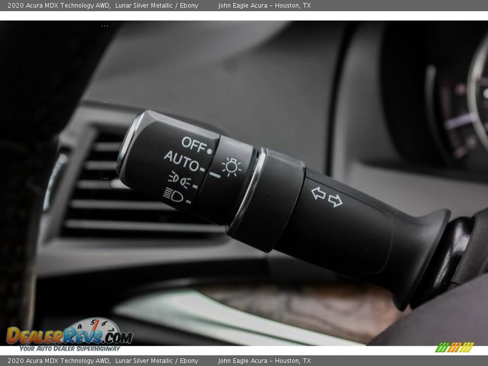 2020 Acura MDX Technology AWD Lunar Silver Metallic / Ebony Photo #34