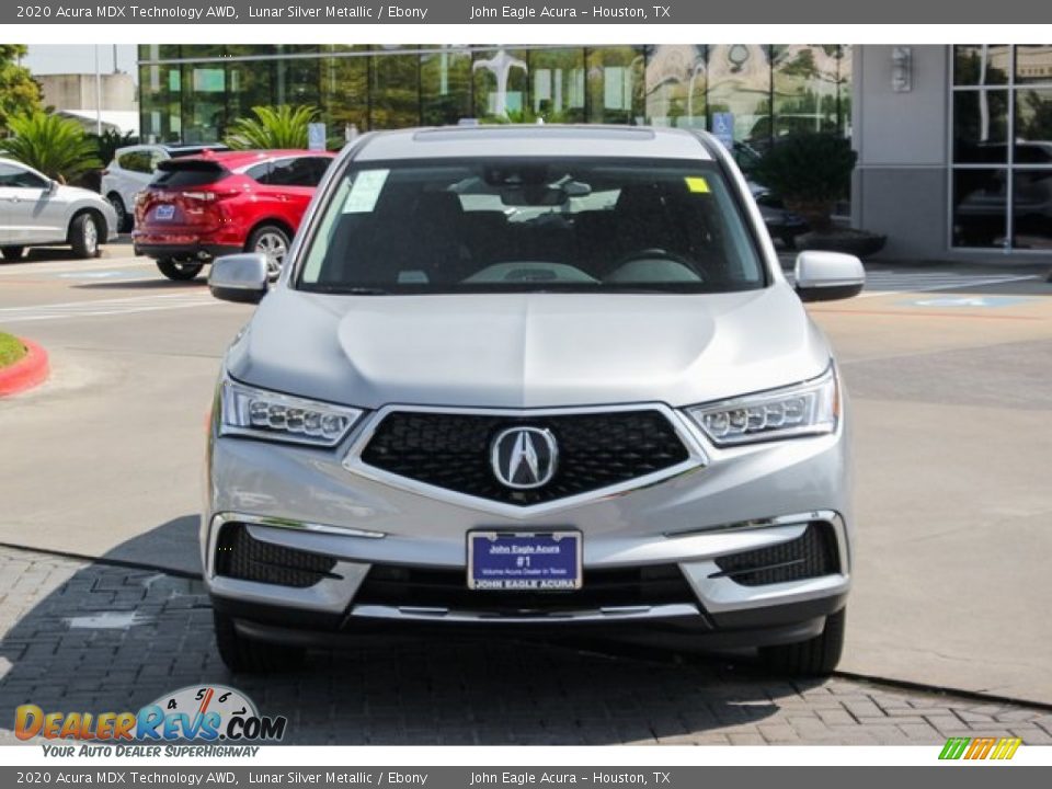 2020 Acura MDX Technology AWD Lunar Silver Metallic / Ebony Photo #2