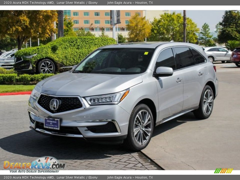 2020 Acura MDX Technology AWD Lunar Silver Metallic / Ebony Photo #3