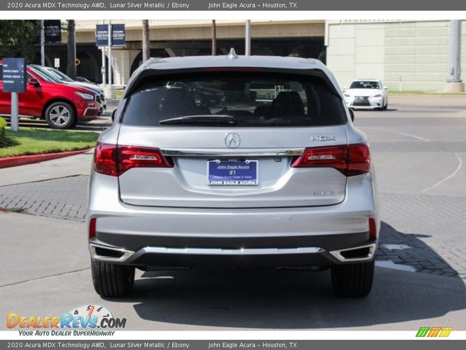 2020 Acura MDX Technology AWD Lunar Silver Metallic / Ebony Photo #6