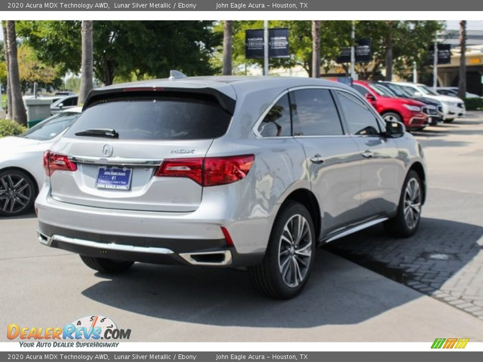 2020 Acura MDX Technology AWD Lunar Silver Metallic / Ebony Photo #7