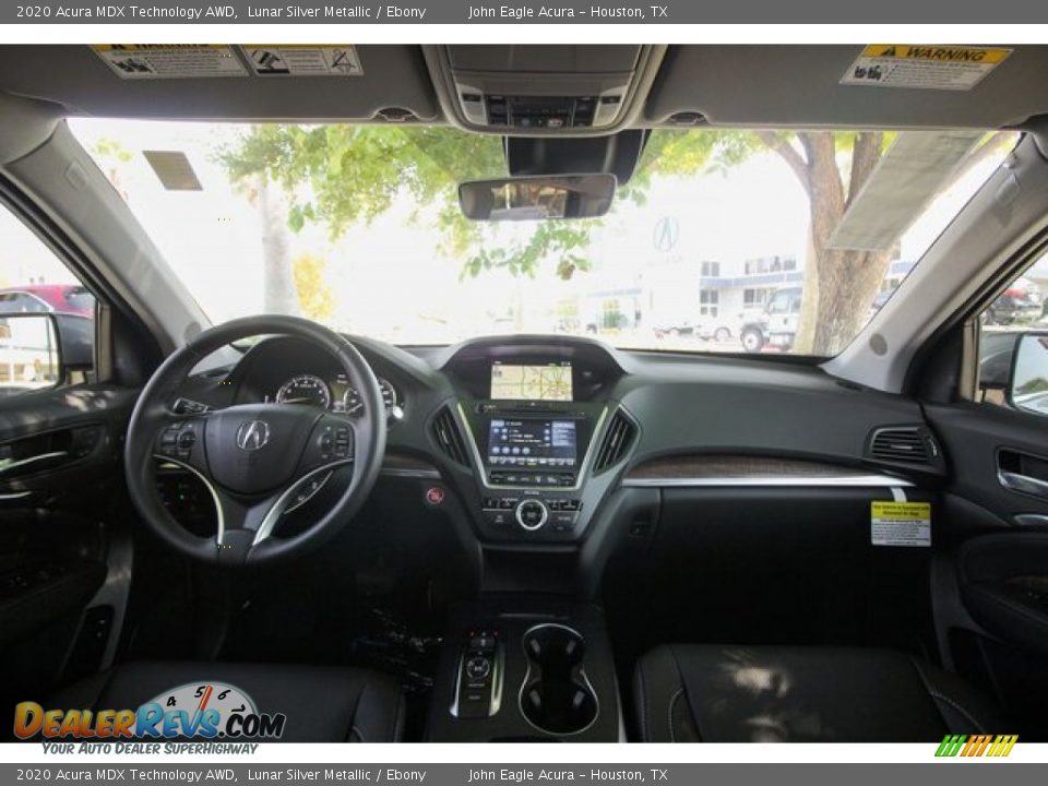 2020 Acura MDX Technology AWD Lunar Silver Metallic / Ebony Photo #9
