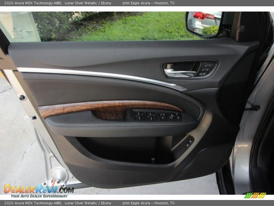 2020 Acura MDX Technology AWD Lunar Silver Metallic / Ebony Photo #15