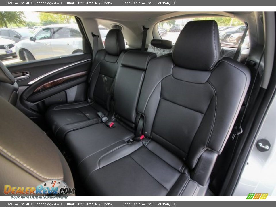 2020 Acura MDX Technology AWD Lunar Silver Metallic / Ebony Photo #18
