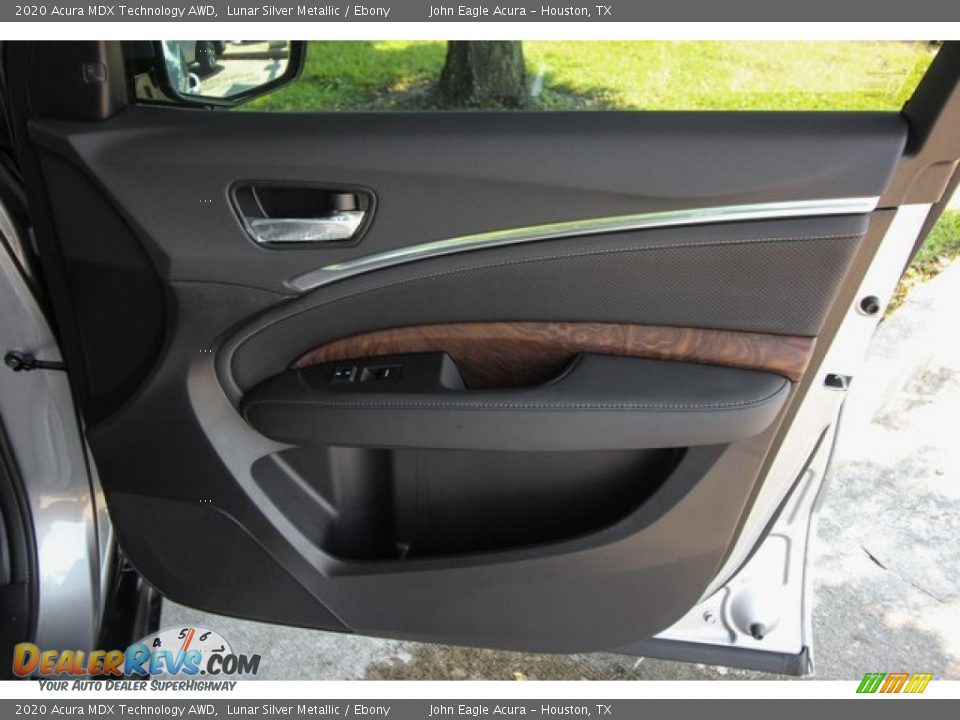 2020 Acura MDX Technology AWD Lunar Silver Metallic / Ebony Photo #23