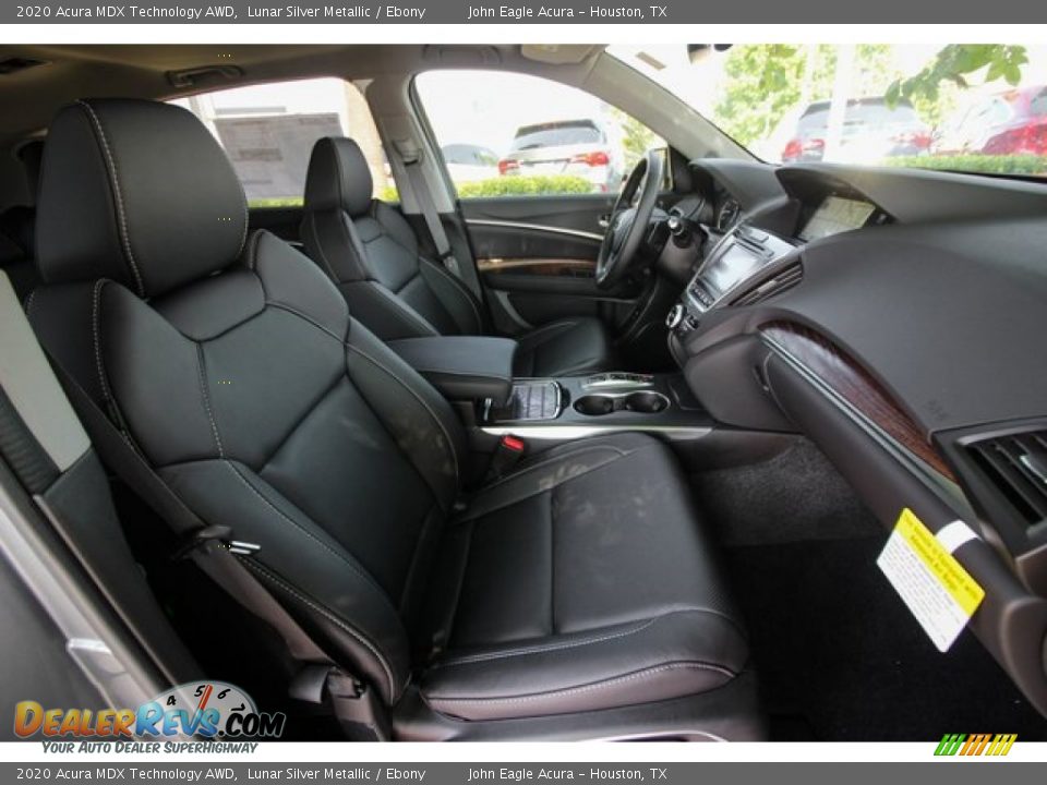 2020 Acura MDX Technology AWD Lunar Silver Metallic / Ebony Photo #24