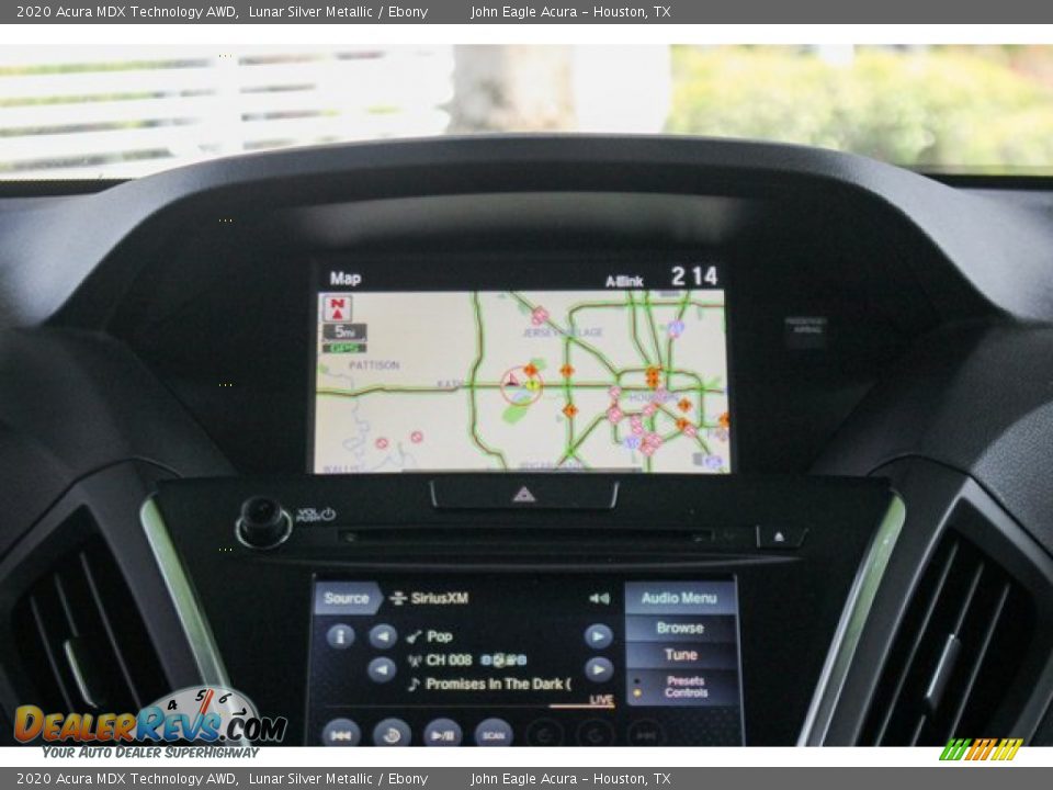 2020 Acura MDX Technology AWD Lunar Silver Metallic / Ebony Photo #27
