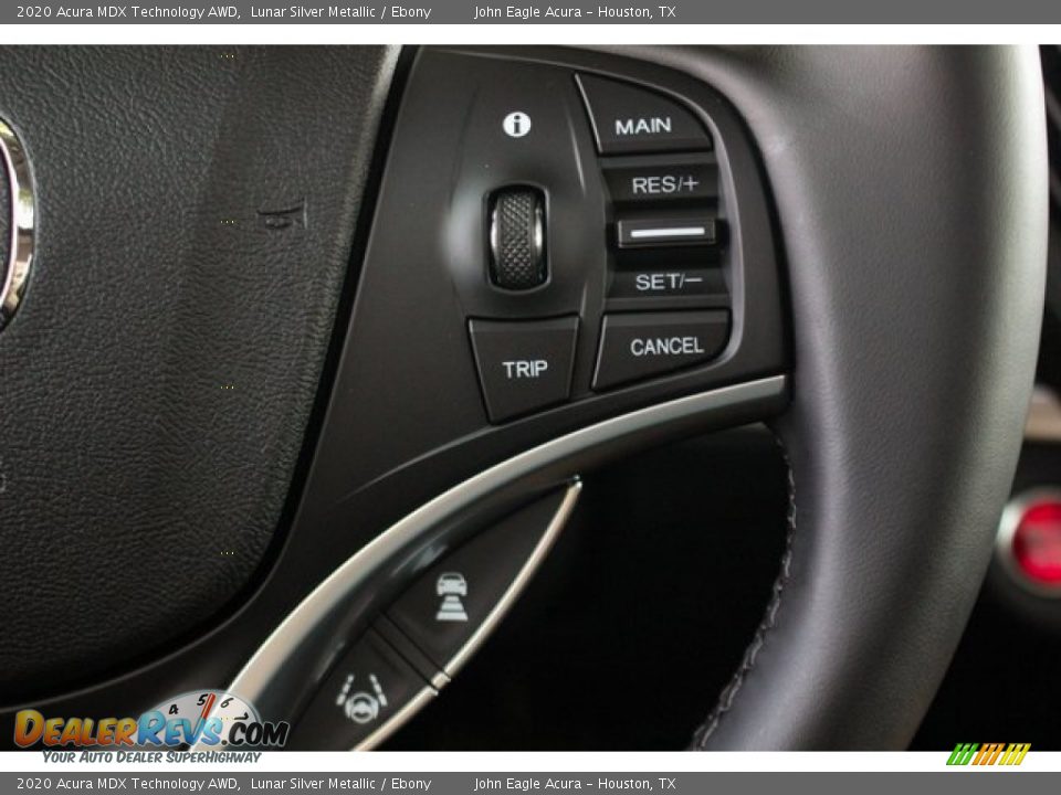 2020 Acura MDX Technology AWD Lunar Silver Metallic / Ebony Photo #33