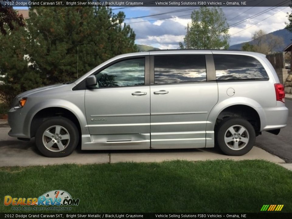 2012 Dodge Grand Caravan SXT Bright Silver Metallic / Black/Light Graystone Photo #1