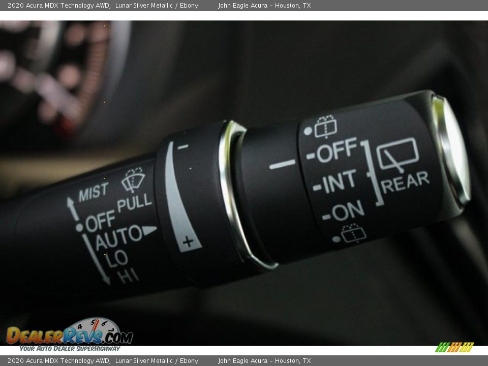 2020 Acura MDX Technology AWD Lunar Silver Metallic / Ebony Photo #35
