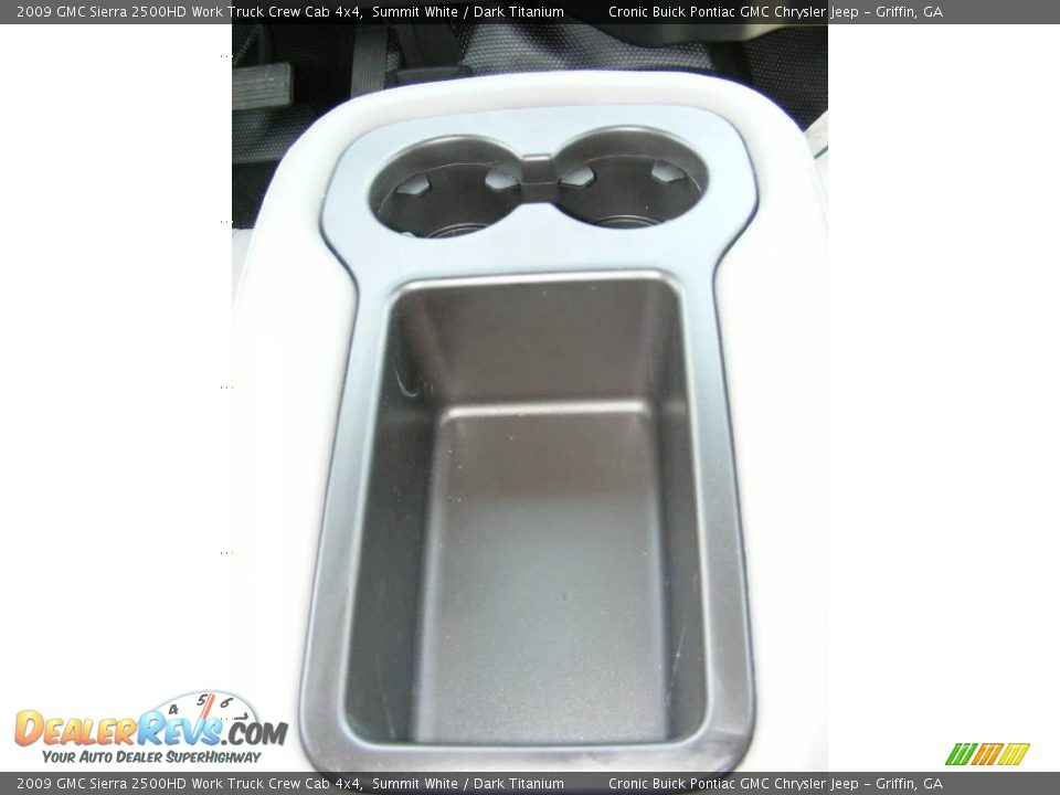 2009 GMC Sierra 2500HD Work Truck Crew Cab 4x4 Summit White / Dark Titanium Photo #27