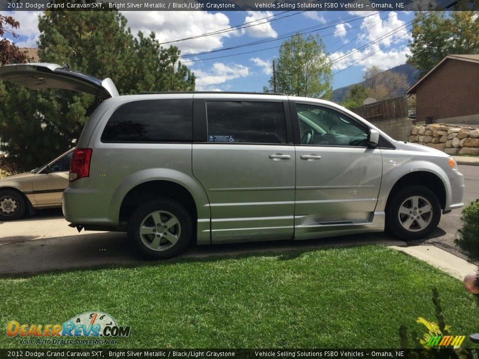 2012 Dodge Grand Caravan SXT Bright Silver Metallic / Black/Light Graystone Photo #4