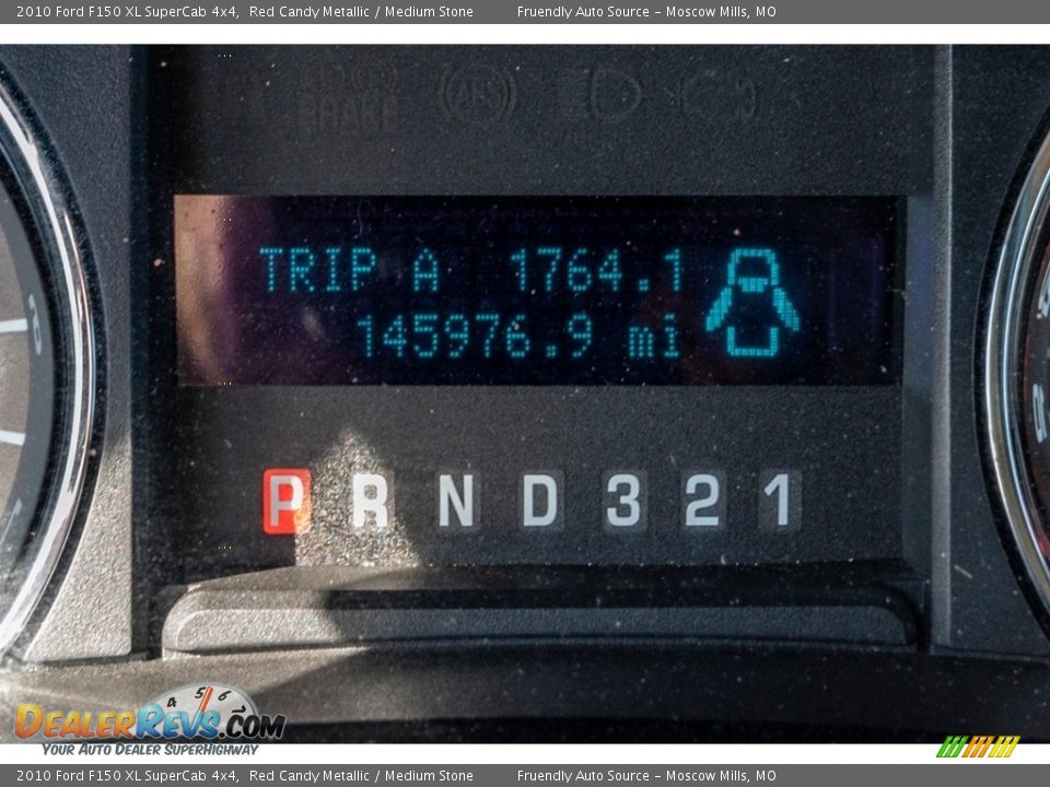 2010 Ford F150 XL SuperCab 4x4 Red Candy Metallic / Medium Stone Photo #36