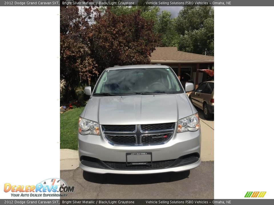 2012 Dodge Grand Caravan SXT Bright Silver Metallic / Black/Light Graystone Photo #6