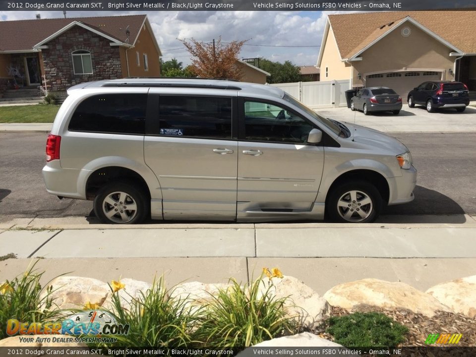 2012 Dodge Grand Caravan SXT Bright Silver Metallic / Black/Light Graystone Photo #7