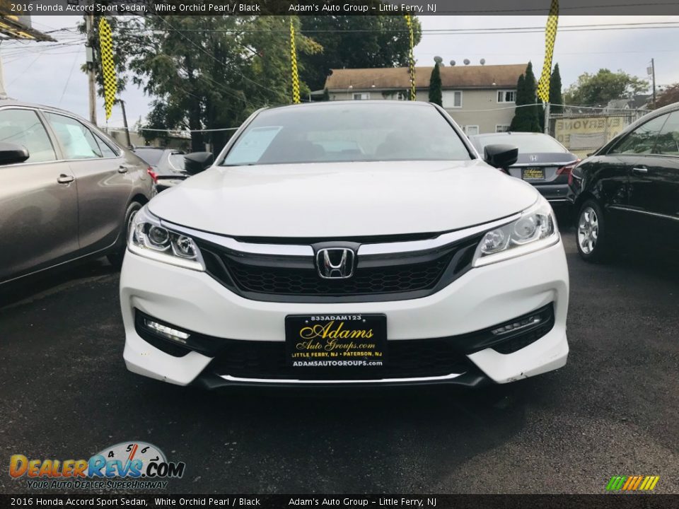 2016 Honda Accord Sport Sedan White Orchid Pearl / Black Photo #2