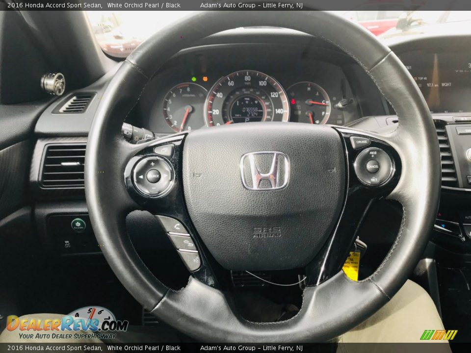 2016 Honda Accord Sport Sedan White Orchid Pearl / Black Photo #5