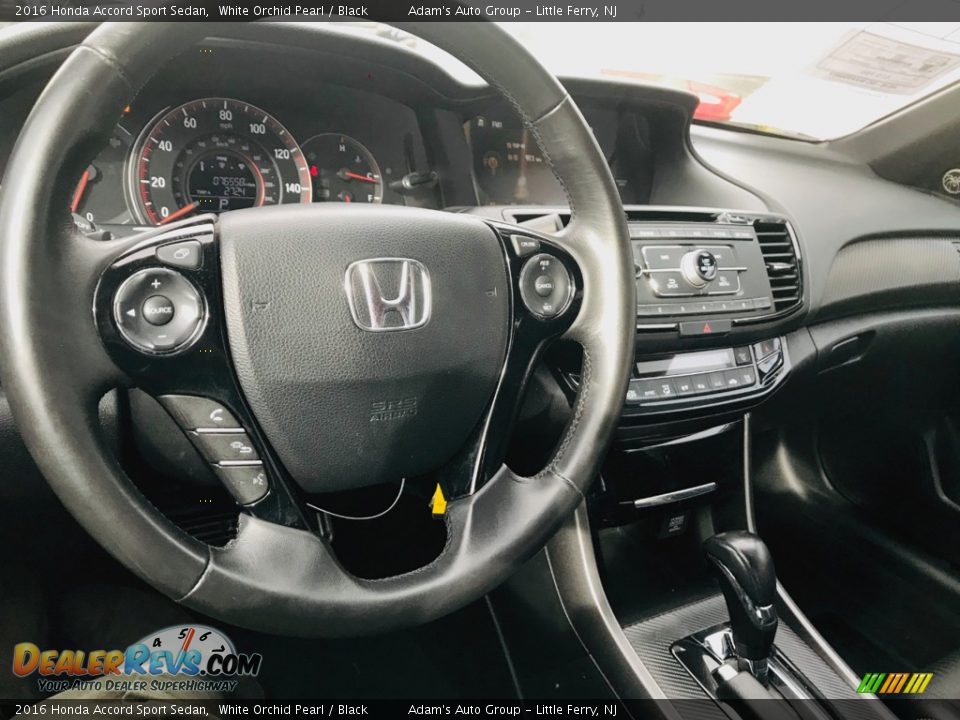 2016 Honda Accord Sport Sedan White Orchid Pearl / Black Photo #8