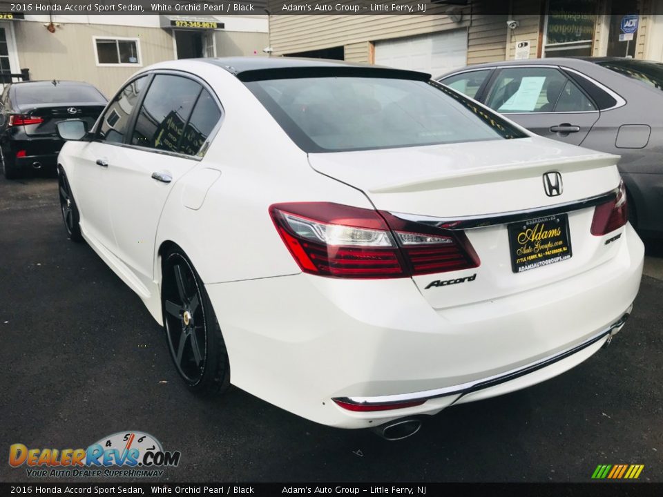 2016 Honda Accord Sport Sedan White Orchid Pearl / Black Photo #12