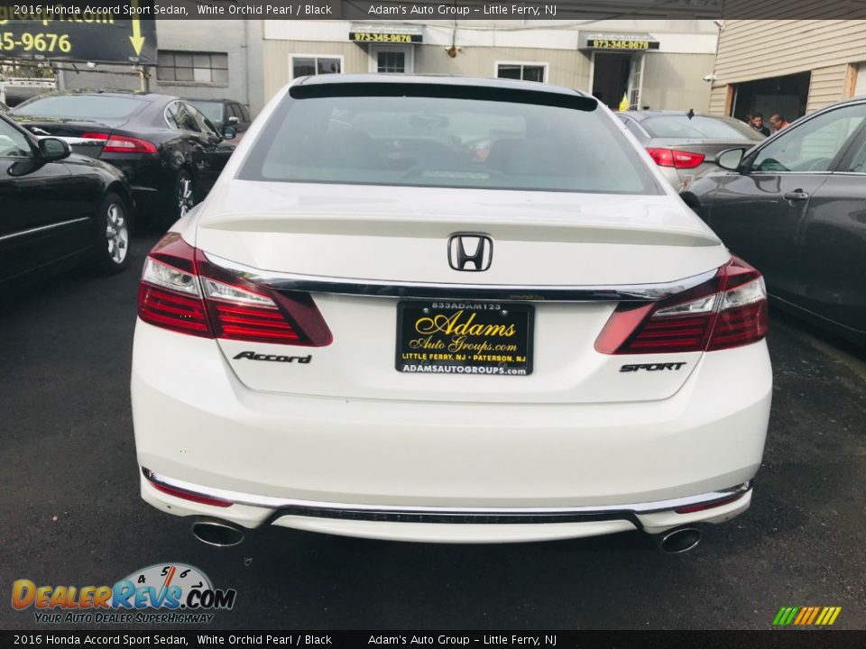 2016 Honda Accord Sport Sedan White Orchid Pearl / Black Photo #13