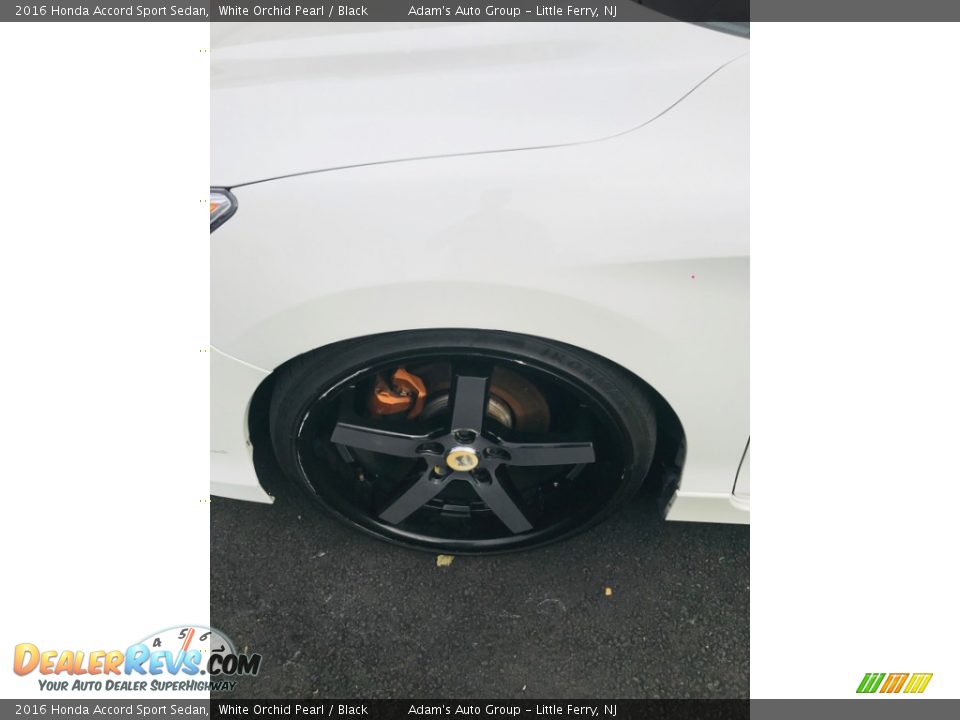 2016 Honda Accord Sport Sedan White Orchid Pearl / Black Photo #17