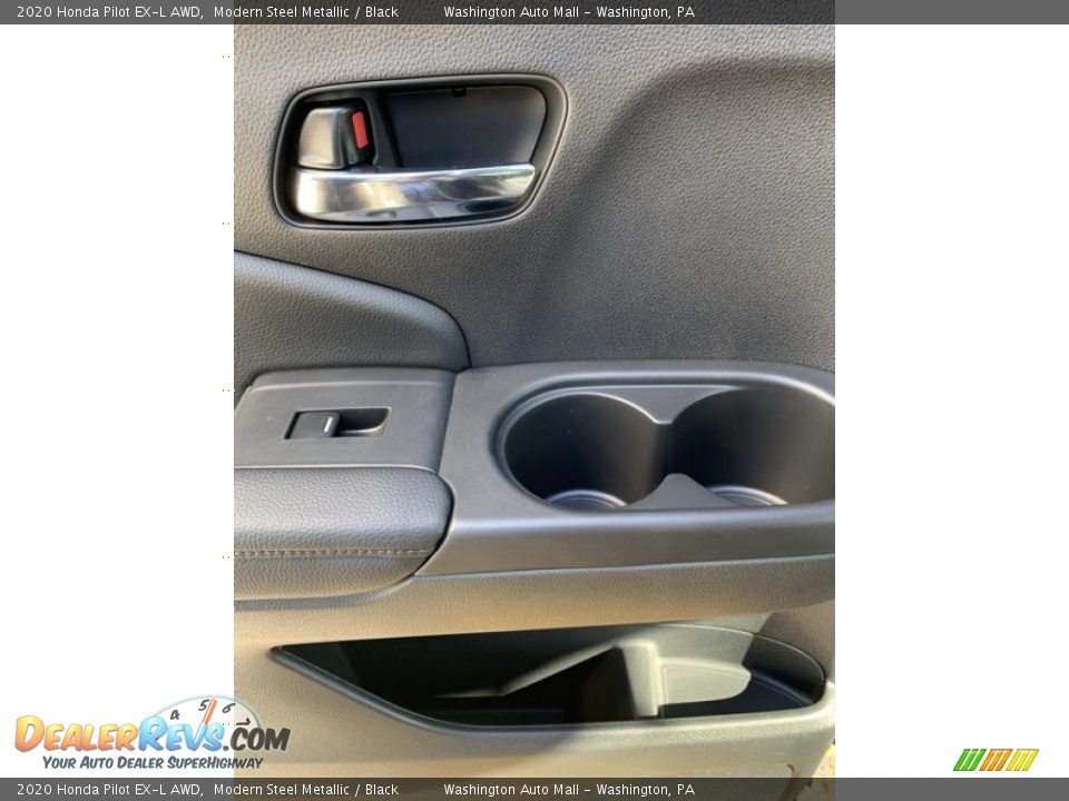 2020 Honda Pilot EX-L AWD Modern Steel Metallic / Black Photo #17