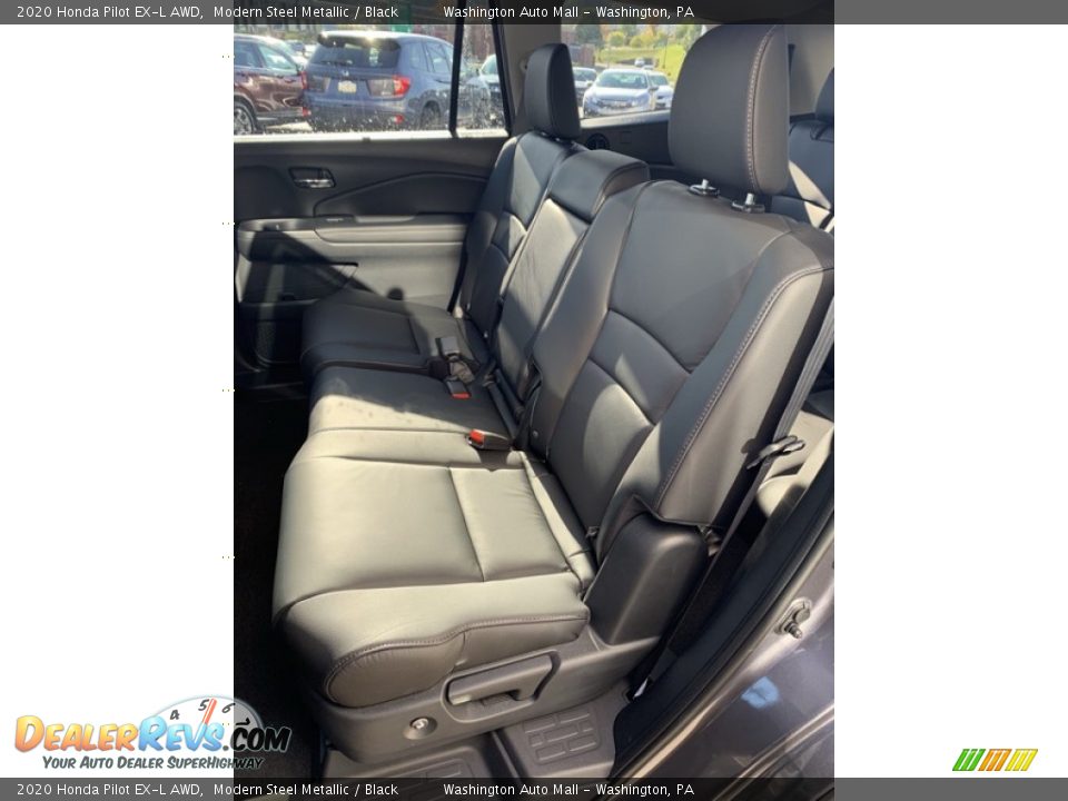 2020 Honda Pilot EX-L AWD Modern Steel Metallic / Black Photo #18