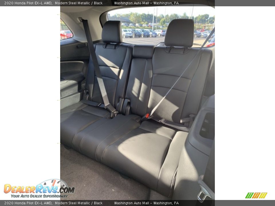 2020 Honda Pilot EX-L AWD Modern Steel Metallic / Black Photo #21