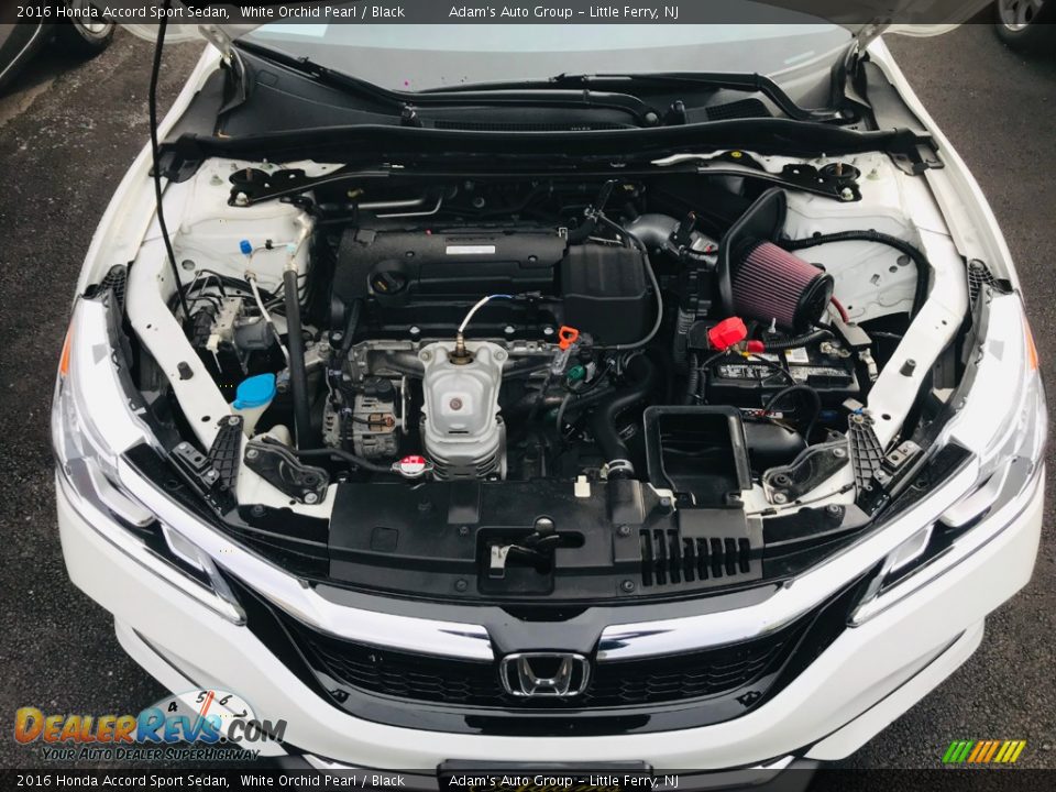 2016 Honda Accord Sport Sedan White Orchid Pearl / Black Photo #22