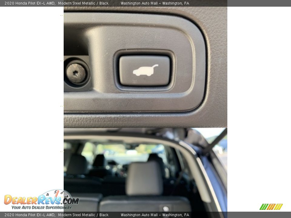 2020 Honda Pilot EX-L AWD Modern Steel Metallic / Black Photo #24