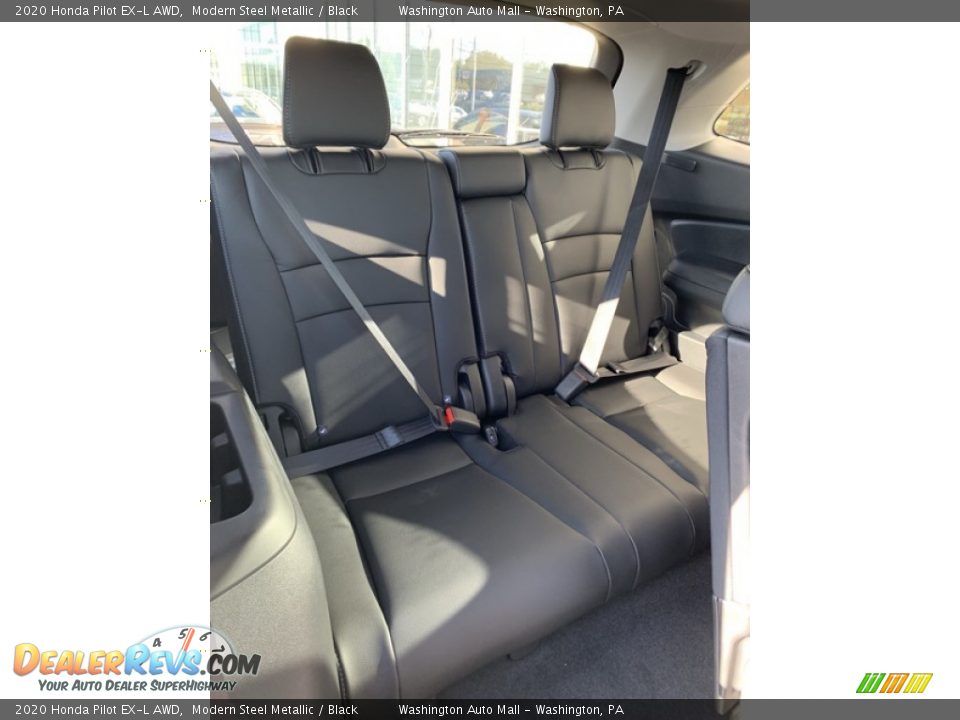 2020 Honda Pilot EX-L AWD Modern Steel Metallic / Black Photo #29