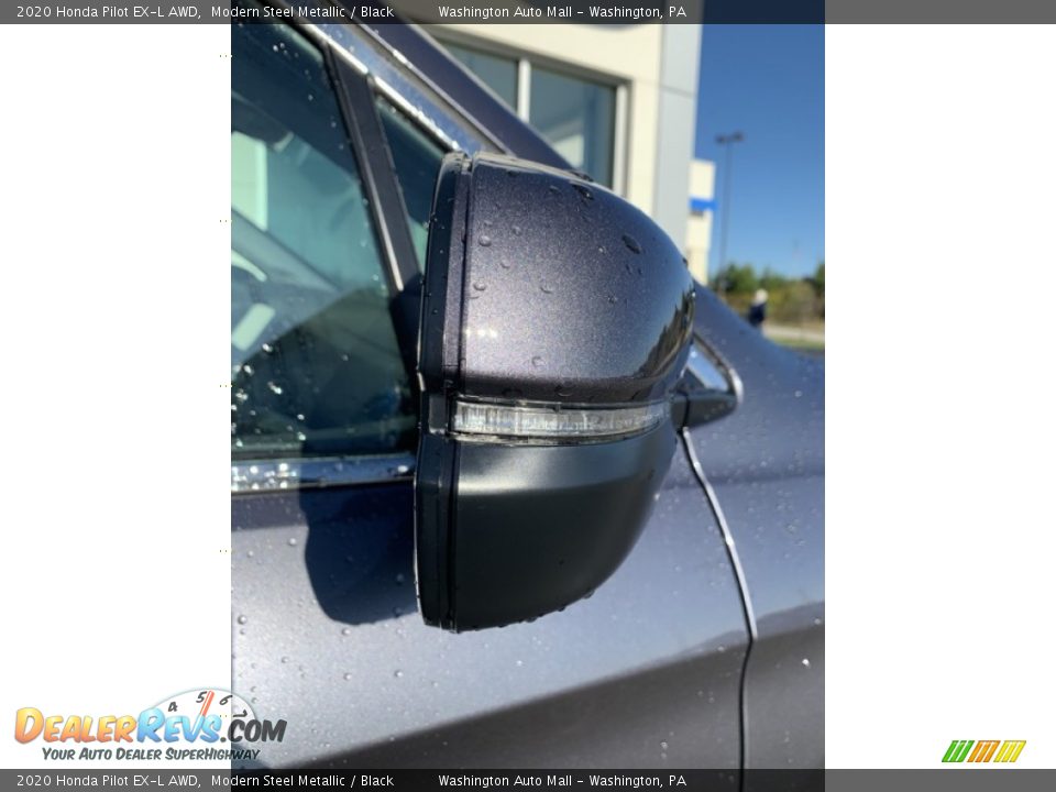 2020 Honda Pilot EX-L AWD Modern Steel Metallic / Black Photo #34