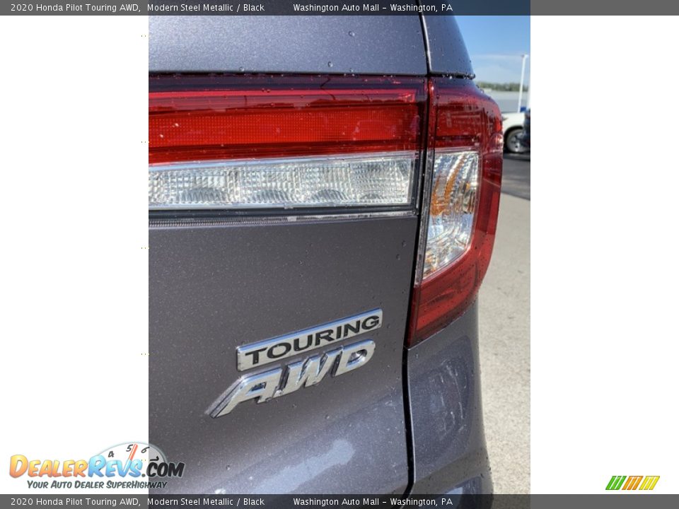 2020 Honda Pilot Touring AWD Modern Steel Metallic / Black Photo #26