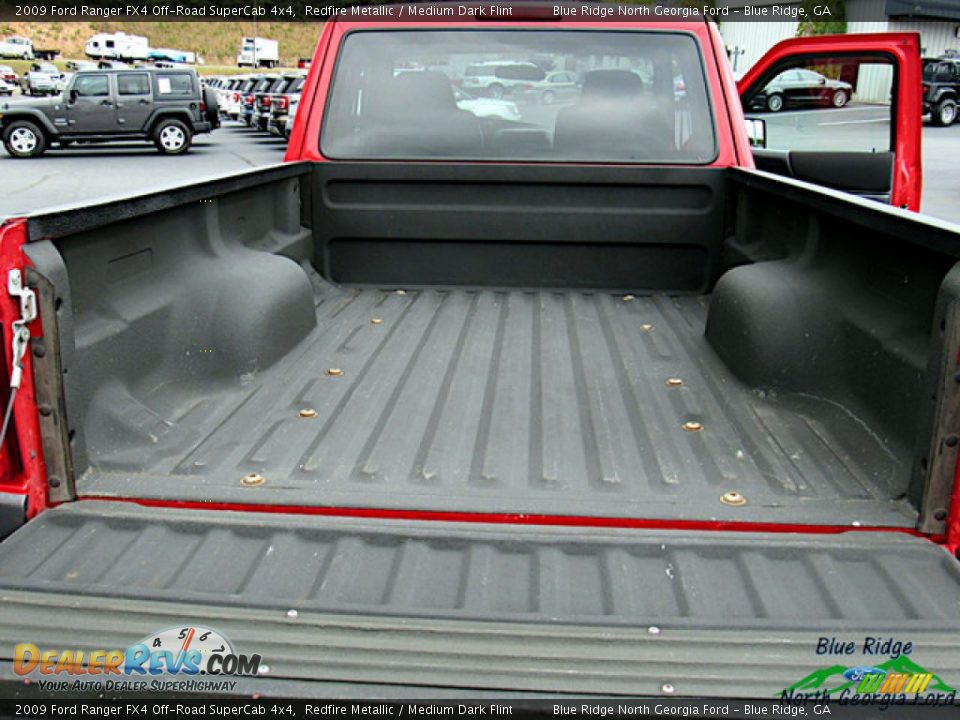 2009 Ford Ranger FX4 Off-Road SuperCab 4x4 Redfire Metallic / Medium Dark Flint Photo #14