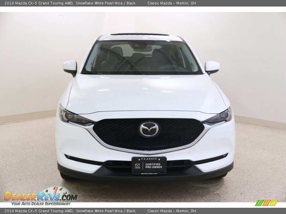 2019 Mazda CX-5 Grand Touring AWD Snowflake White Pearl Mica / Black Photo #2