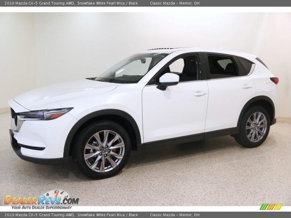 2019 Mazda CX-5 Grand Touring AWD Snowflake White Pearl Mica / Black Photo #3