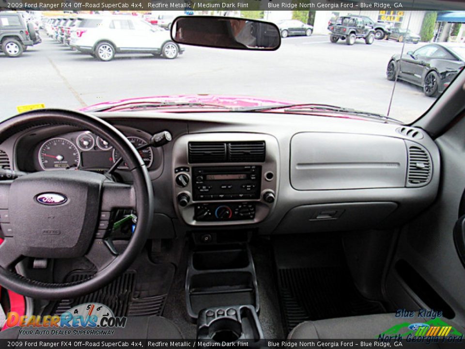 2009 Ford Ranger FX4 Off-Road SuperCab 4x4 Redfire Metallic / Medium Dark Flint Photo #16