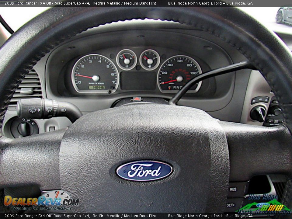 2009 Ford Ranger FX4 Off-Road SuperCab 4x4 Redfire Metallic / Medium Dark Flint Photo #18
